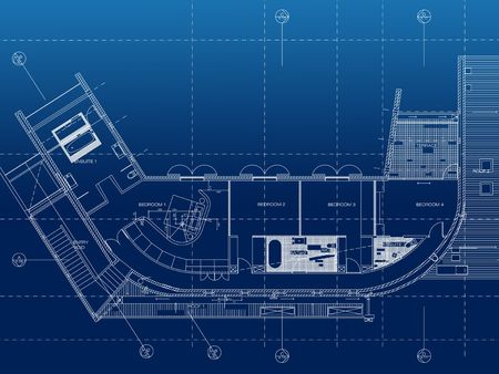 architecture floor plan background
