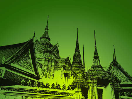 South east asia templeの写真素材