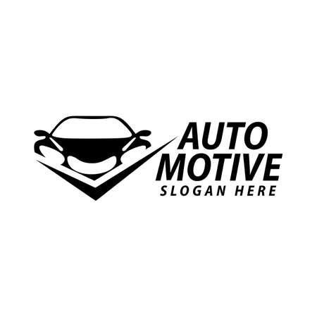 automitive car repair garage logo design concept template for your workshopのイラスト素材