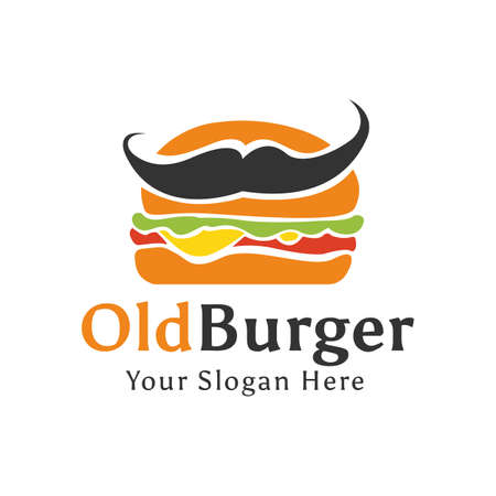 Food drink tea cake burger soup logo design template inspirationのイラスト素材
