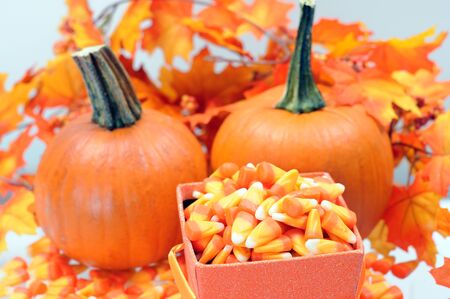 Halloween candy corn for holiday decoration