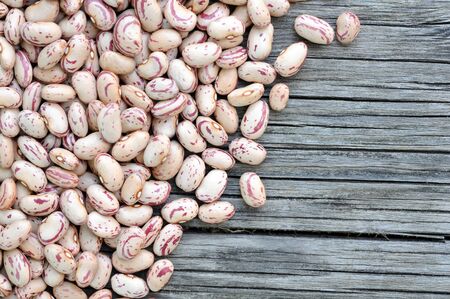 roman bean  on grunge background