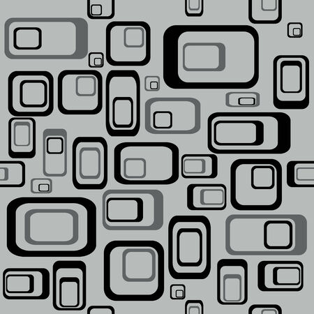 abstract seamless background with squares and rectanglesのイラスト素材