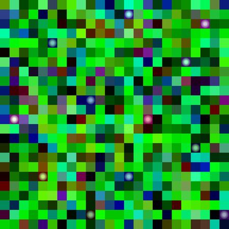 seamless background with multi-color cell and linesのイラスト素材