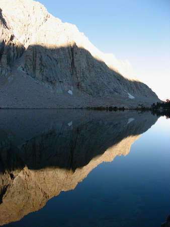Mountain Reflectionの写真素材