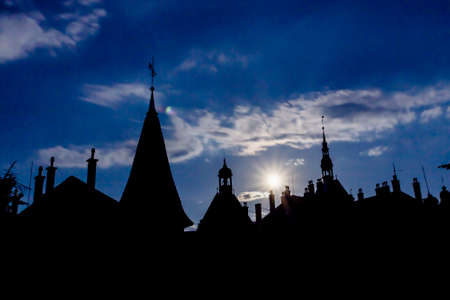 Schonborn Palace, the former residence and hunting lodge of the Counts Schonborn and the sanatorium "Carpathians", near the city of Mukacheve in the Zakarpattia region, Ukraineの写真素材