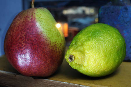 Lemon. Pear.の写真素材