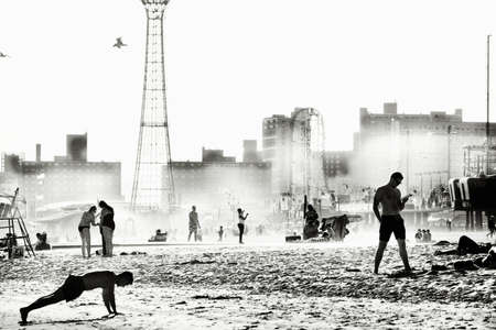 Beach. People.の写真素材