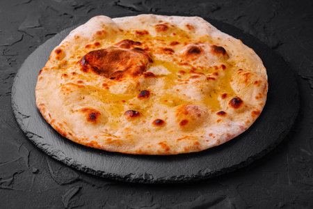 Italian traditional focaccia bread baking