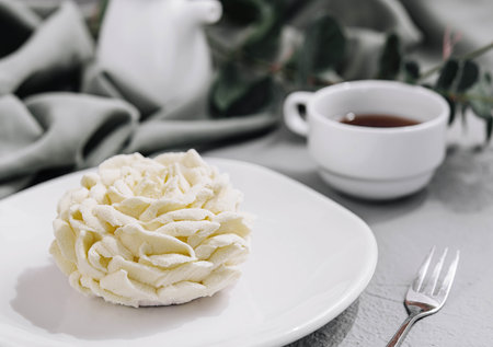 Coffee Mousse Cake with Coffee Cup