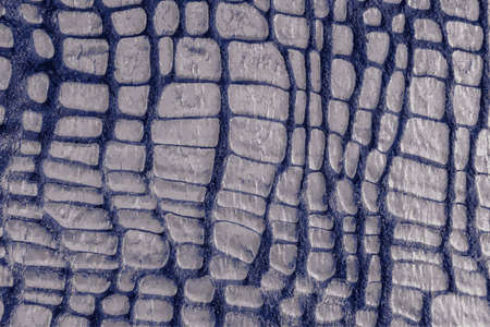 Realistic illustration of fur texture top view. blue fur background. fur pattern. Texture of dark blue smooth fur with a pattern.の写真素材