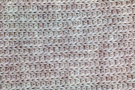 Texture of knitted wool fabric for wallpaper and abstract background.の写真素材