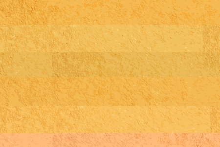 Realistic vector illustration of yellow terry cloth for towels. Yellow fabric and texture concept. Close up terry cloth towel.のイラスト素材