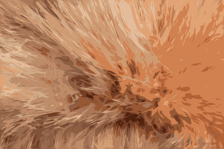 Illustration for Realistic illustration close-up of real silver fox fur. good background. - Royalty Free Image