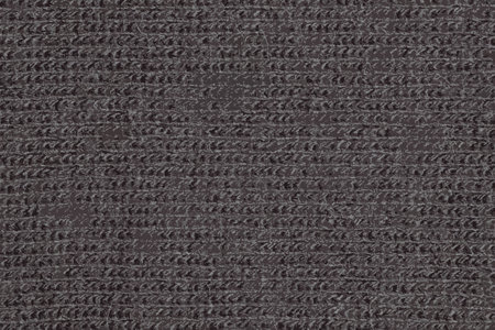 Realistic illustration of Black knitted fabric texture. Abstract modern Knit texture black color. Dark knitted backgroundの写真素材
