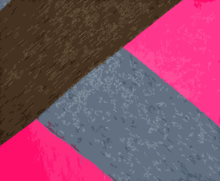 Realistic illustration of a textile geometric background made of fabrics. Black and red fabric as texture background. Smooth fabric background with free space for text.のイラスト素材