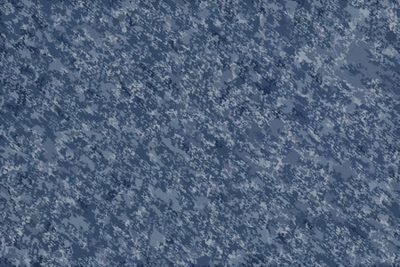 Realistic illustration of Texture of blue knitted fabric. Abstract modern knitted texture in blue color. Dark knitted backgroundの写真素材
