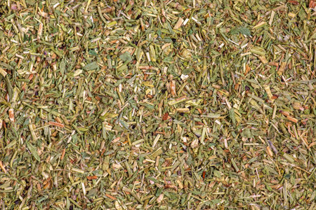 Background of dry knotweed herb used in herbal medicine. The concept of herbal treatment. Bian Xu. The active substance is Polygoni avicularis herbaの写真素材
