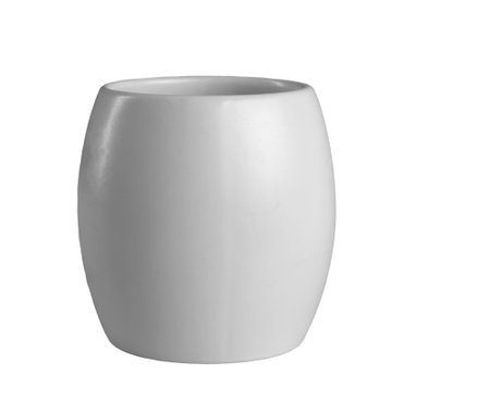 whitecup. side view. isolate. mockup templateの写真素材