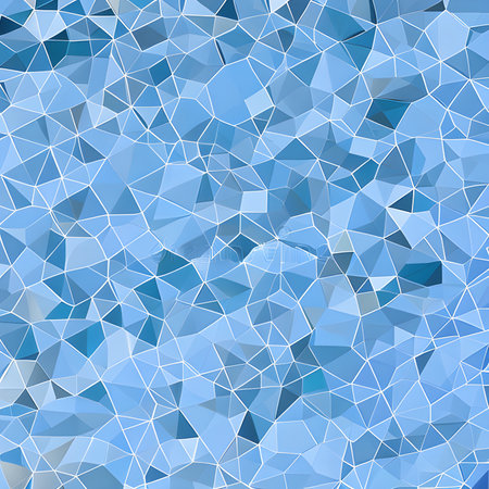 Geometric pattern of overlapping polygons in blue tones. The image was created using generative AI. geometric texture.の素材