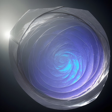 Fantasy generative AI Glassformism. Background made of transparent glass and crystals.の素材
