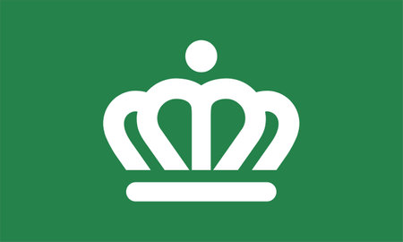 Flag of the city of Charlotte, North Carolina, USA, original colors and proportions. Illustration.の写真素材