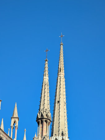 The inspirations of the Church of the Sacred Heart of Jesus Capuchin Church.の写真素材