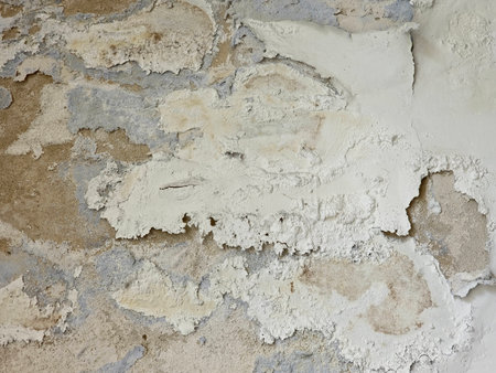 Mold stains on the wall Caused by the accumulation of moisture for a long time. Thus causing fungal...