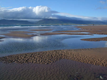 Rossbeigh Beach, Glenbeigh, Ring of Kerry, Irelandの写真素材