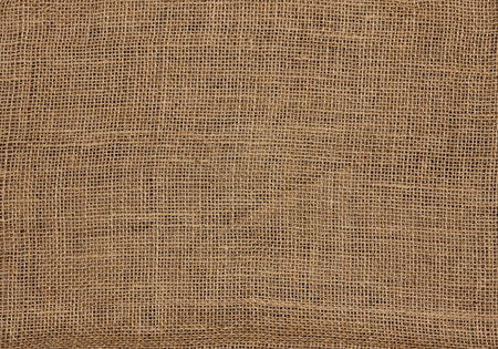 Burlap canvas coarse jute sackcloth background textureの写真素材