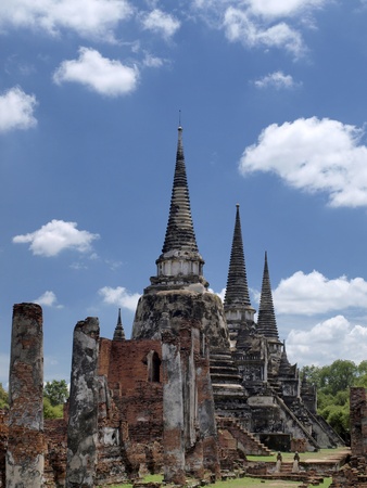 Ayutthaya Thailand,The World Heritage siteのeditorial素材