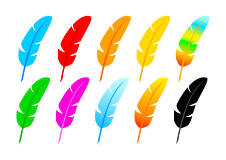 Collection of quills        のイラスト素材