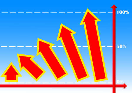 Graph with red arrows   