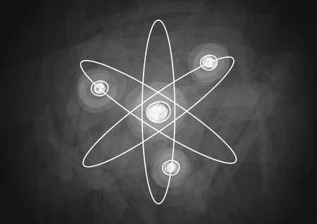 Drawing of atomのイラスト素材