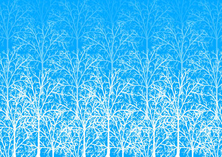 Winter trees     のイラスト素材