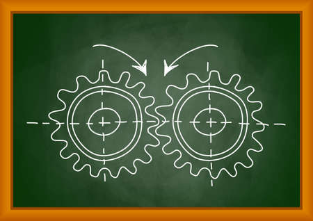 Industrial drawingのイラスト素材