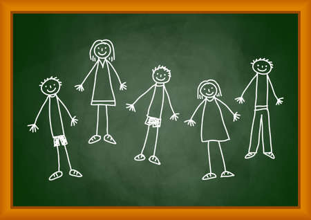 My friends のイラスト素材