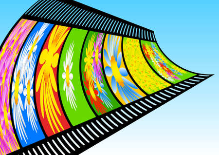 Detail of color film のイラスト素材