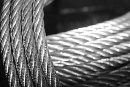 Galvanized wire ropeの写真素材