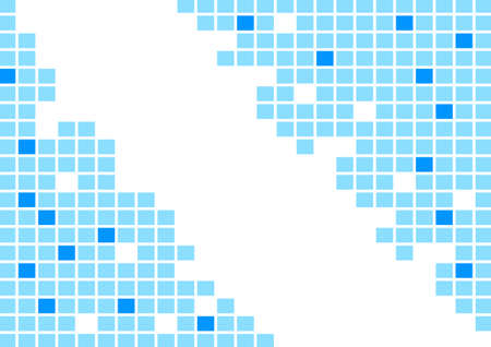 Blue tile backgroundのイラスト素材