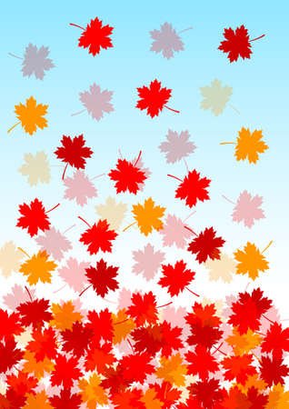 Autumn background のイラスト素材