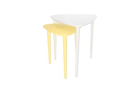 Table isolated on white background.の写真素材