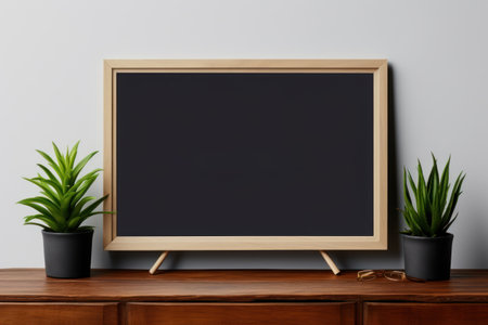 Artistry Unleashed: Canvas Frame for Art or  Photography Display. Generative AIの素材