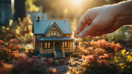 Real Estate Dreams: Unlocking the Door to a New Home. Generative AIの素材