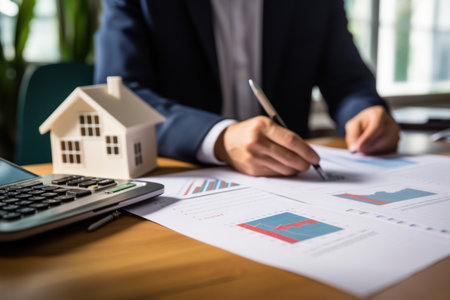 Real Estate Dreams: Unlocking the Door to a New Home. Generative AIの素材