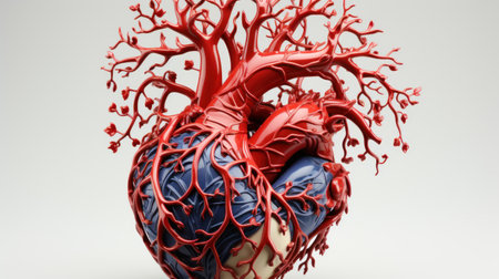 Heartfelt Visions: A Captivating Journey Through 3D Stylized  Hearts. Generative AIの素材
