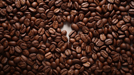 Aromatic Elixirs Unveiled: Coffee  Beans' Journey from Plantation to Cup. Generative AIの素材