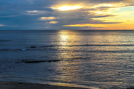 Sunset over the Atlanticの写真素材