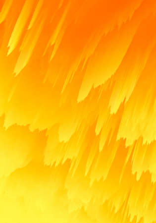 Blurred vivid yellow and orange color 3d background. Strict lines from top to bottom. Gradient...
