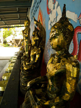 Gilded Buddha by birthday の写真素材